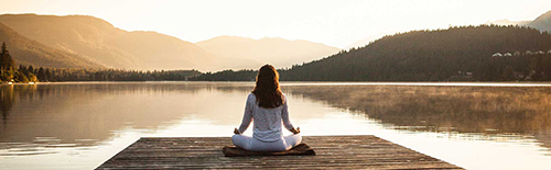 lakeside meditation